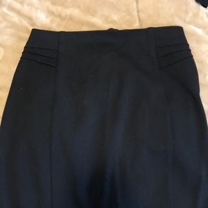 Black work skirt